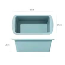 Silicone Baking Molds NonStick Rectangle Cake Pans Mini Loaf Pan Easy Release Bread Toast Mould Kitchen Accessories Pastry Tool