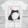 Rana Insoddisfatta Matsumoto Hoji Meika Gafu Demoni Rospo Giapponesi Maglietta T Shirt M491