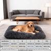 Pet Dog Bed Large Removable Washable Plush For Indoor Use