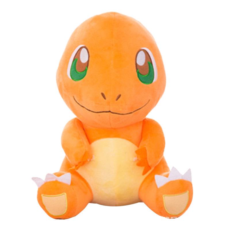 In-Stock Charmander Squirtle Sitting Eevee Ice Fairy Plush Toy