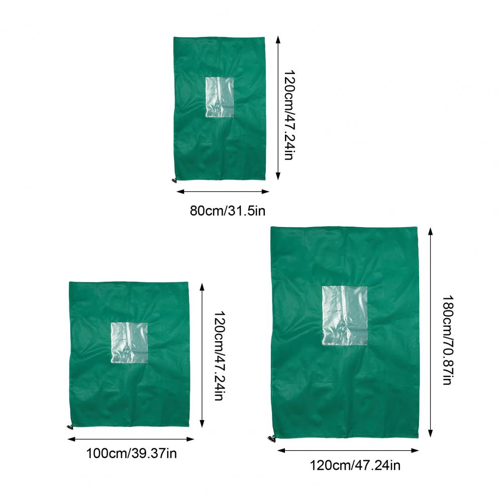 Winter Plant Cover Frost Protection Plant Cover Plant Freeze Protection Cover with Zipper Window Drawstring Frost for Outdoor