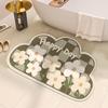 Ins Bathroom Floor Mat Bathroom Water Absorption Quick Drying Dirt Resistant Anti Slip Diatom Mud Soft Pad Foot Pad