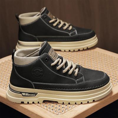 Heren Sneakers Loafers Hoge Sneakers Sportschoenen en Vrijetijdsschoenen voor Mannen Platform Sportschoenen Slijtvast Mode