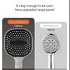 13CM Large Panel 3 Modes High Pressure Shower Head Water Massage Shower Head With Filter Element Bathroom Accessories