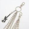 Mehrschichtiger Metall-Gitarren-Anhänger Hosenkette Hip-Hop-Taille Schlüsselanhänger Jeans-Kette Damen Trendiger Schmuck Zubehör Geschenke