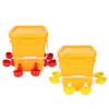 Automatic Chicken Waterer Set Low Spillage Self Replenishing Poultry Waterer Dispenser for Chicken B