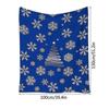 2026 Hot!! Christmas Plush Blanket, 100x130cm, Soft Flannel Home Office Travel Throw Blanket