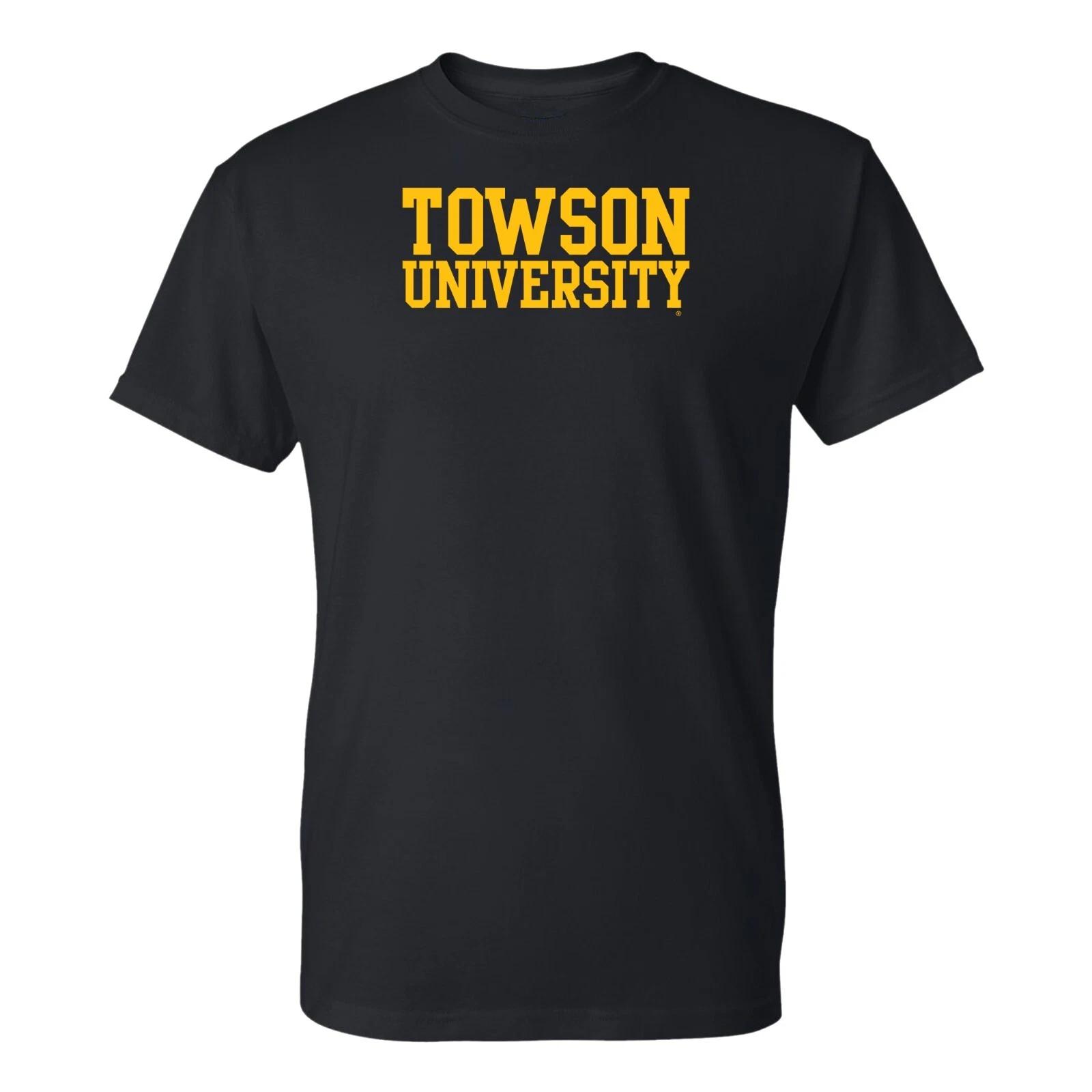 Towson Tigers Basic Block T-Shirt - Black S