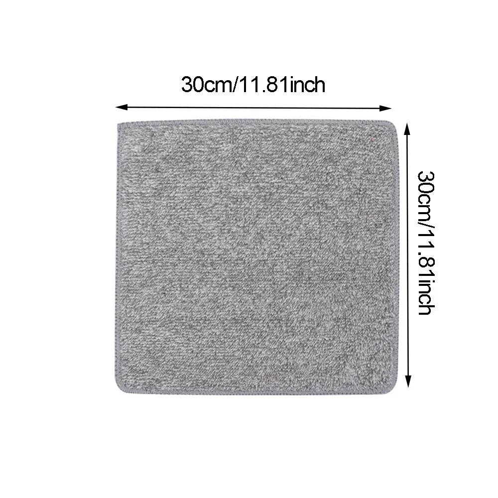 5 Stück - Verdicktes Magisches Reinigungstuch Mikrofaser Glasputztuch Wiederverwendbare Waschbare Fusselarme Putzlappen für Küche Glas Auto