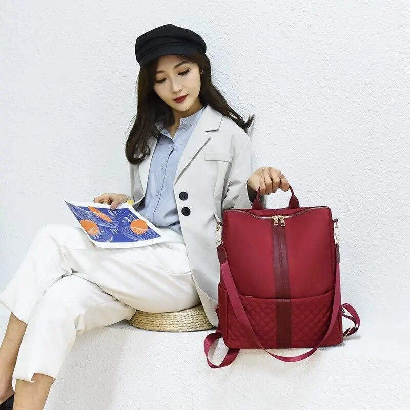 Новый непромокаемый женский рюкзак из ткани Оксфорд — фото 5