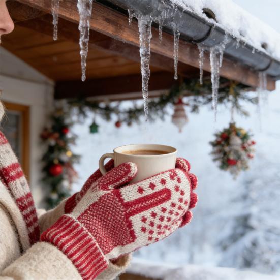 Grappige Middelvinger Wanten Knusse Gebreide Handschoenen met Verborgen Attitude Brutale Vinger Opsteken Gebreide Handschoenen