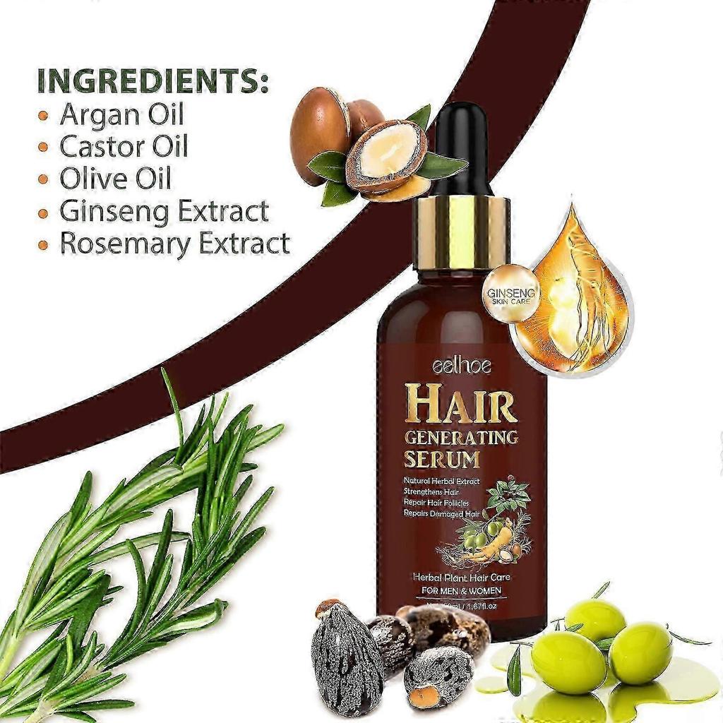 New model EELHOE rosemary hair oil, anti-hair loss, hair care, nourishing, thick and beautiful hair, scalp care oil