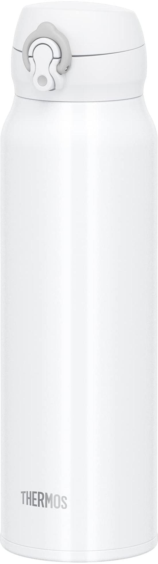 

Thermos Water Bottle Vacuum Insulated Mobile Mug 750ml White Gray JNL-755 WHGY