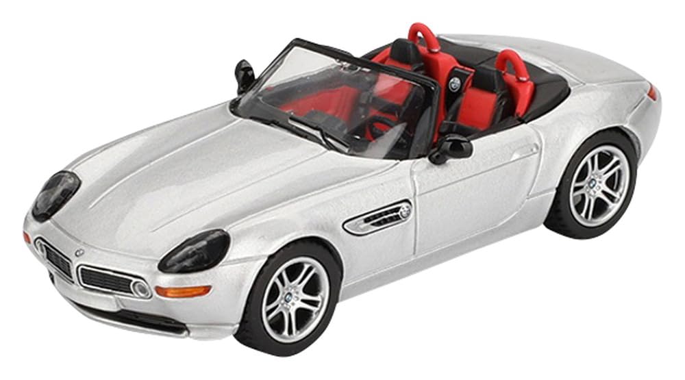 

Sunrich MINI GT Scale BMW Z8 Silver Finished Product 1/64 (Left-Hand Drive) MGT00998-L