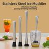 Crushing Crushed Ice Hammer Stainless Steel Popsicle Stick Tool Cocktail Muddler  Juice Muddling