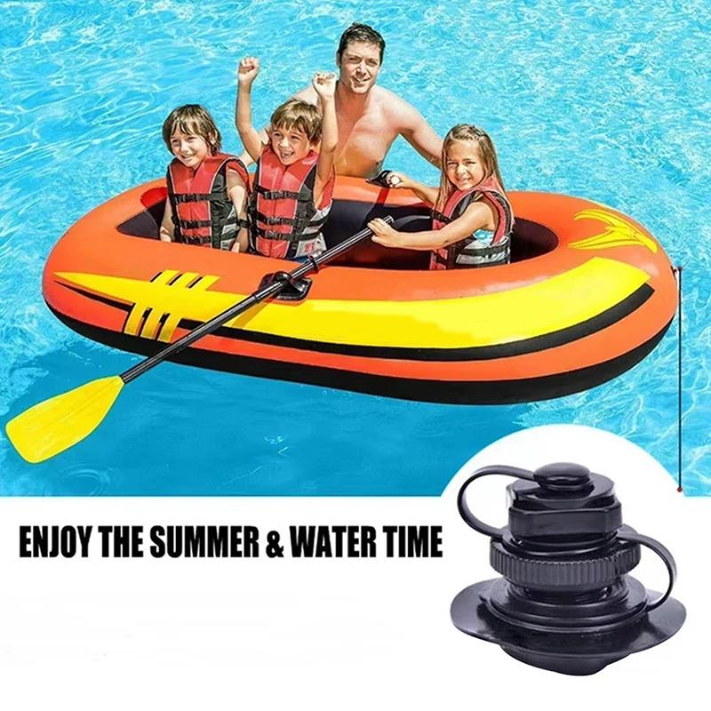 1Pc Octagonal Valve Inflatable Boat 2-In-1 Valve With Base Pvc For Intex Inflatable Boat Fishing Boat Airbed Screw Valve