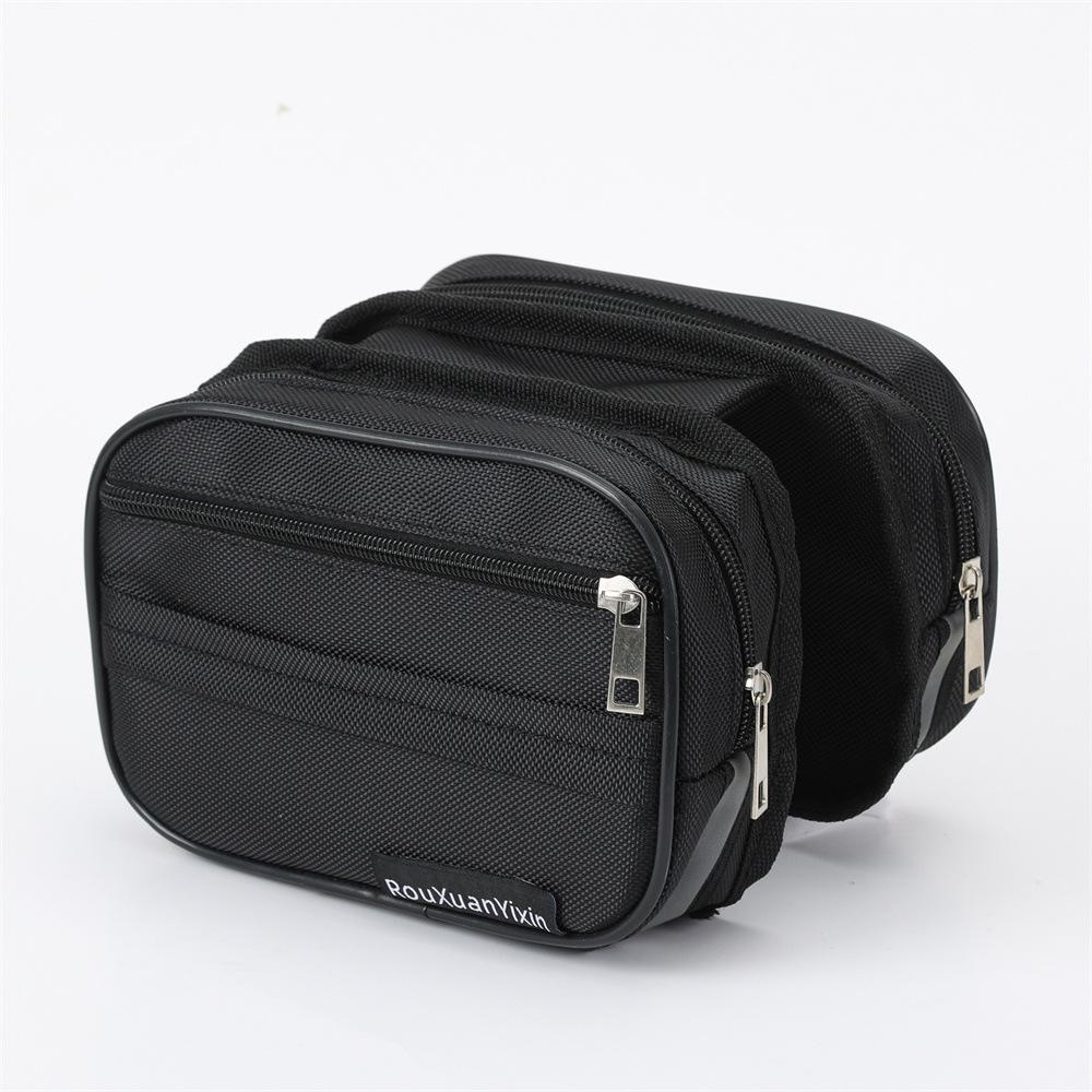 Bicycle Toolkit & Storage: Handlebar Bag, Saddle Bag, Top Tube Phone Holder, Water Bottle Holder