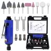 MultiPurpose Pneumatic Grinder with 3mm and 6mm Chuck Option and Various Grinding Heads for Metal Rust Removal