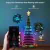 Smart Christmas Cone Tree Lights Indoor Outdoor,LED Wall Decor For Christmas Tree,Garden, Bedroom, Bar, Wedding, Birthday Party,