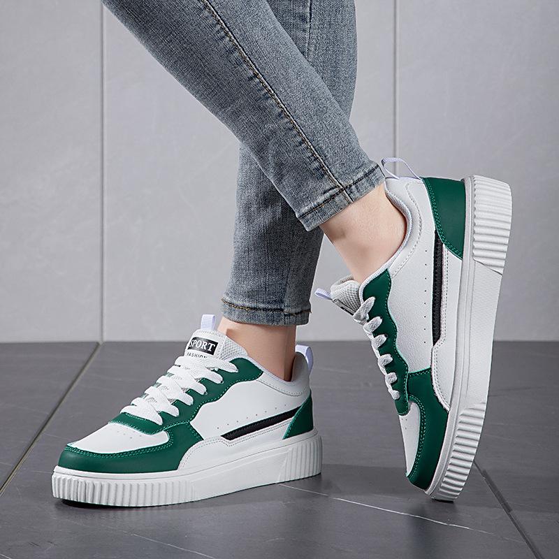 Board shoes new breathable shoes ultra-light sports shoes couple breathable thick baseplate shoes