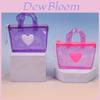 Plush Heart Shape Waterproof Coin Purse With Storage For Girls And Boys