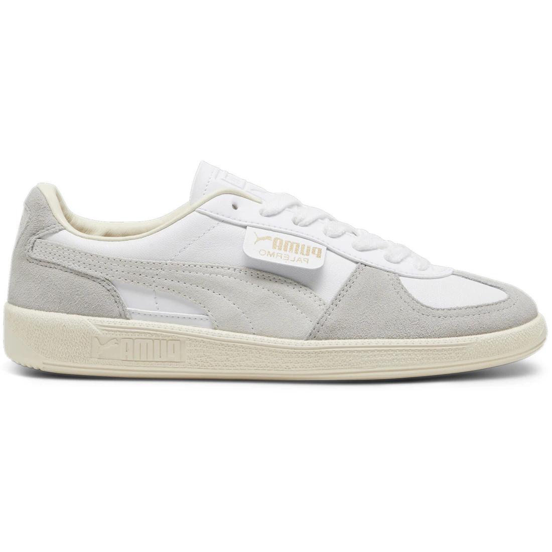 

Sneaker Puma Palermo Leather Puma White Cool Light Gray Sugared Almond(396464-02) 43