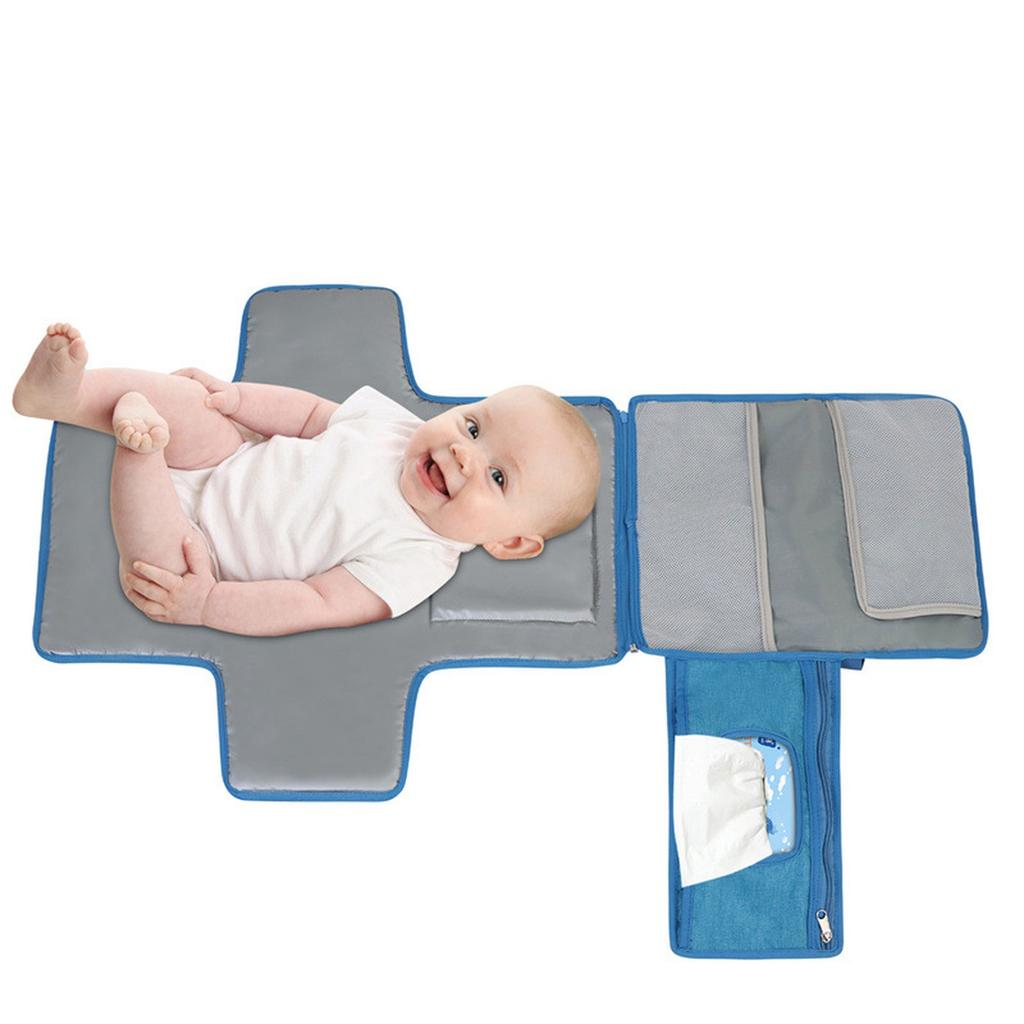 Baby Portable Diaper Changing Pad - Baby Changing Pad & Diaper Changer Travel Bag, Baby Changing Mat, Portable Changing Pad
