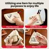 Hand Towel with Hangable Lanyard Coral Velvet Quick Drying Water Absorption Soft Skin-Friendly Cute Cat Dog Embroidery Durable Kitchen Bathroom Use