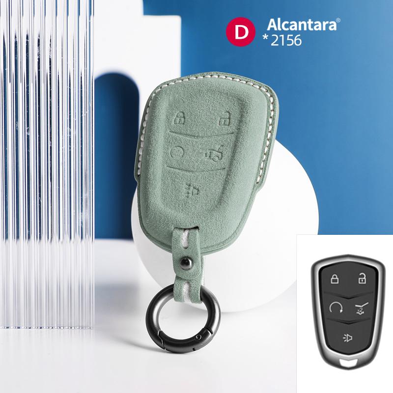 3 4 5 Buttons Car Key Case Cover Shell Fob for Cadillac CT4 CT5 CT6 XT4 XTS ATS-L ATS-L XT5 XT6 XTS Car Remote Key Accessories