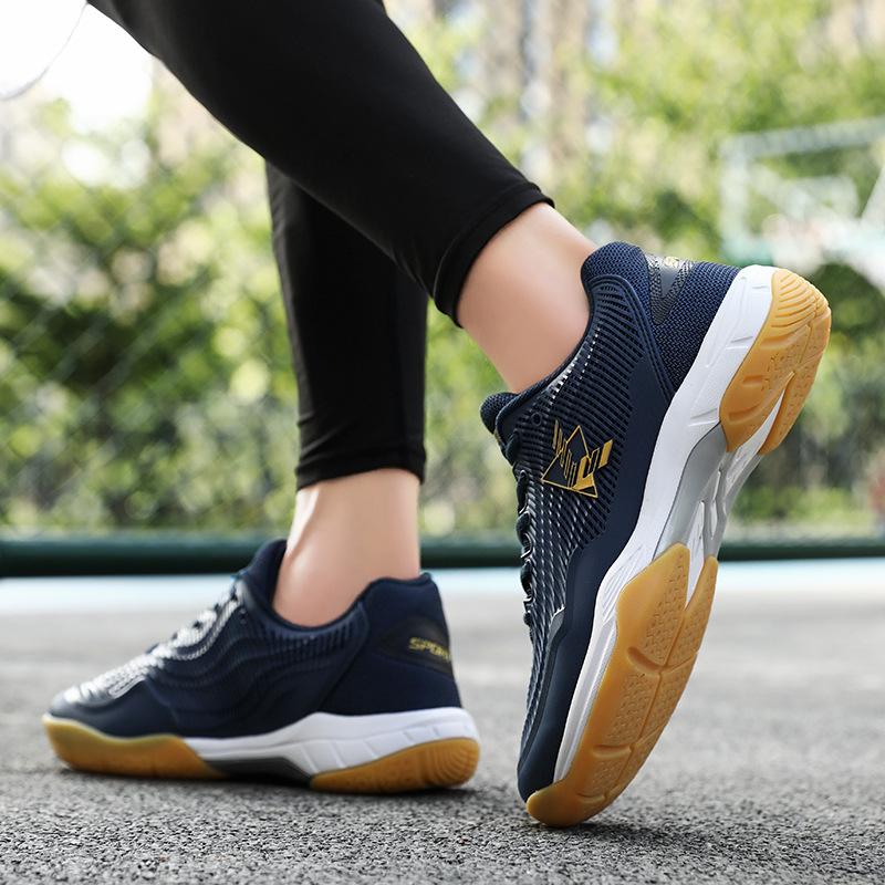 Professional Tennis TPU + Carbon Board Sneakers Couple Models Autumn Non-slip Shock Absorption Junior High School Student Training Badminton Shoes