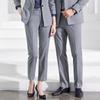 Telo Men's Bamboo Fiber Stretch Professional Ankle-Length Trousers