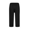 Women's High Waist Solid Color Casual Trousers Workout Pants 3/4 Pants