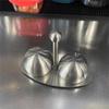 Stainless Steels Kitchen Seasoning Bottle Set Peppers Bottle Holder Condiment Box With Stand Cooking Seasoning Bottle