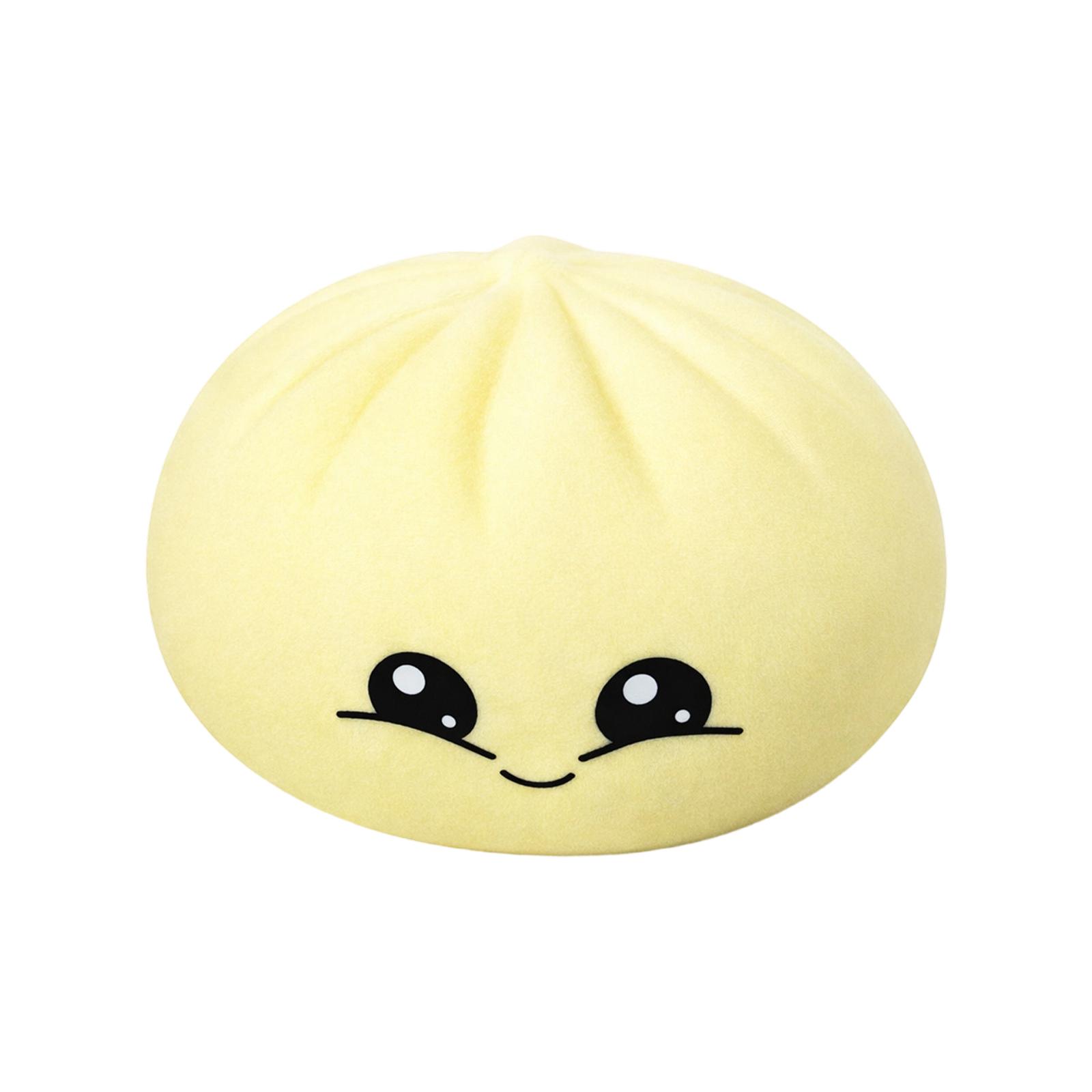 

Bun Toy, Realistic Bun Shape Cute Stress Relief Bouncy Portable Soothing Toy One Size жовтий