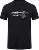Hellcat SRT T Shirts Short Sleeve Cotton O Neck Man Tshirt Black