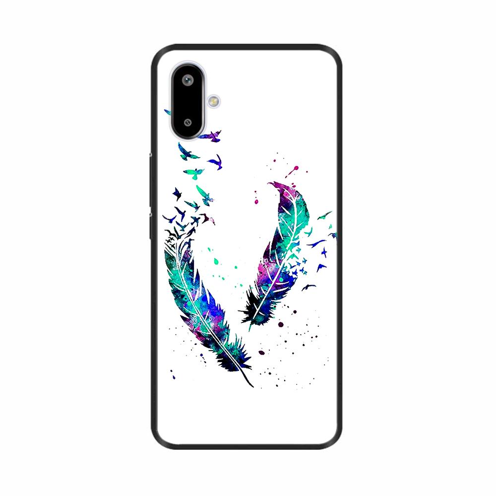 For Samsung Galaxy F06 Case M06 Flower Soft Silicone Back Cover For Samsung M06 Case Phone Cover Shockproof Bumper Fundas Shells