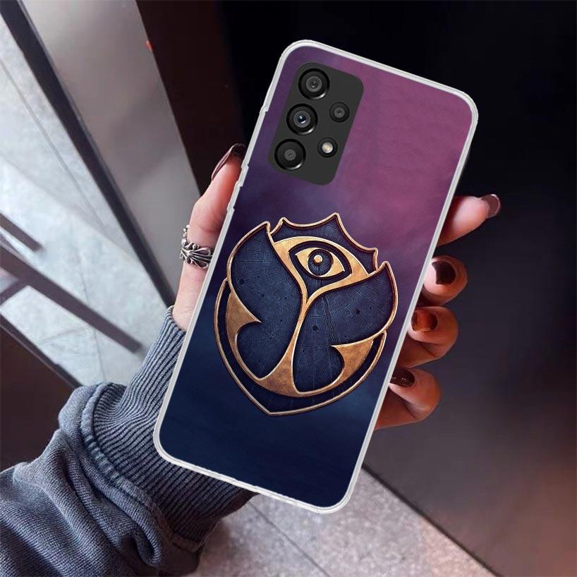 Music Festival Tomorrowlands Phone Case For Samsung Galaxy A12 A52S A42 A32 A22 A51 A50 Note 20 Ultra 10 S10 Plus A71 A70 A31 A3