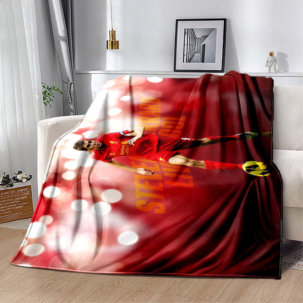 Goalkeeper Action Blanket Warmthful Decor Great for Chair Sofa Livingroom All-Season Use Digital Print Ideal Gift For Birthday Valentine'S Day