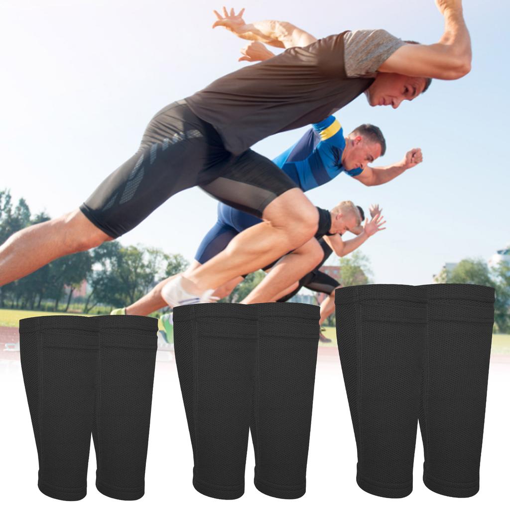 Men Soccer Shin Sock Sports Soccer Shin Guards Sock For Men & Women Women Men Sports Tibia Protection Sock For Outdoors &