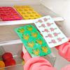 Gummy Pineapple Cactus Penguin Coconut Tree Chocolate Silicone Mold Diy Fondant Candy Ice Cube Tray Kitchen Baking Tool