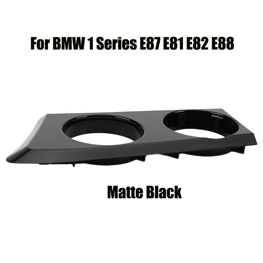 For BMW 1 Series E87 E81 E82 E88 Center Cup Holder Matte Black Right Hand Car Cup Holder Car Windshield Lateral Cup