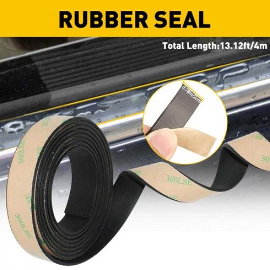 13ft Seal Strip Trim For Car Front Rear Window Trim Edge Weatherstrip Rubber