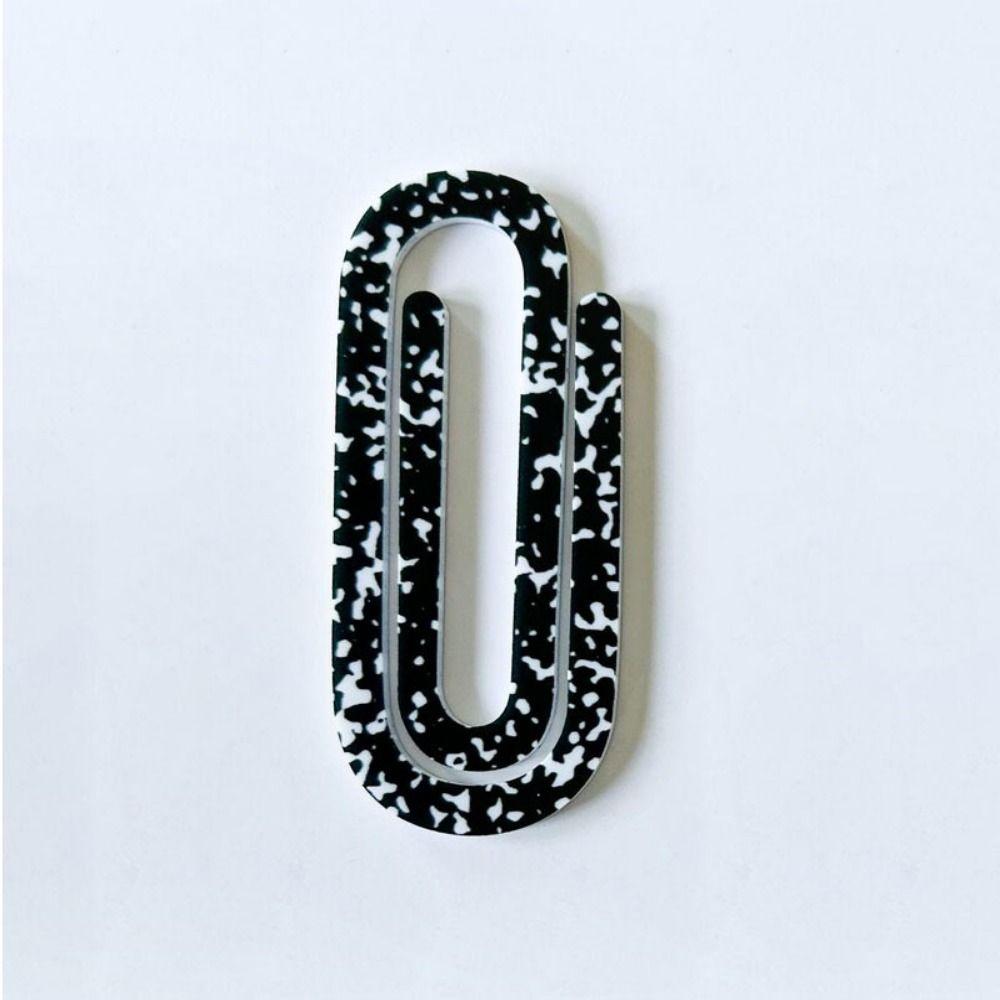 3Pcs/set Classroom Theme Paperclip Bookmark Creative Notebooks Paper Clips  Crafts Decors