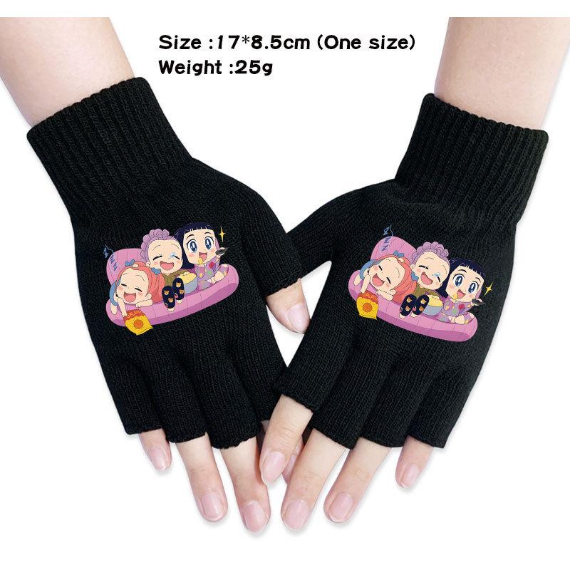 Kinder Jungen Mädchen Kpop Derpy Bedruckte Baumwolle Herbst Winter Warm Gestrickte Touch-Handschuhe
