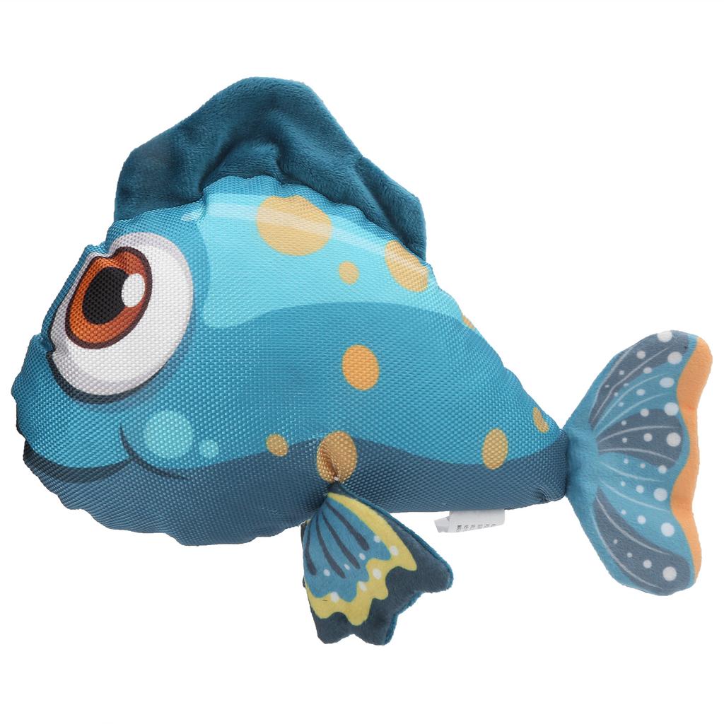Fish Toy Moving Blue Goldfish Toy Perfect for Biting Chewing and Kicking for Indoor Cats
