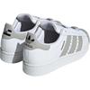 Adidas Minecraft X Superstar J Skeleton Kids Sneakers White Cloud-White Grey-Two JP8082