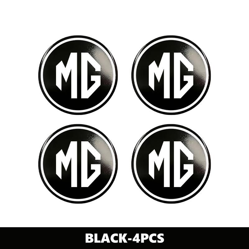 For MG 4pcs 56mm 60mm Car Wheel Center Caps Hubcap Cover Sticker Auto Accessories HS ZS GS 3 5 6 7 Hector TF GT ZR qnw1