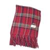 Christmas Atmosphere New Red Plaid Scarf Female Winter Senior Sense Student Versatile Warm Shawl Scarf