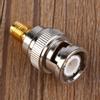 BNC Stecker männlich zu SMA Buchse weiblich Adapter HF-Steckverbinder Gerade Verbinder Kupplung