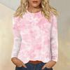 Women's Daily Casual Long-sleeved Printed O-neck Top